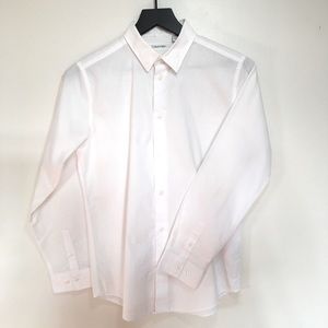 Calvin Klein Kids Slim-Fit Dress Shirt Size 16